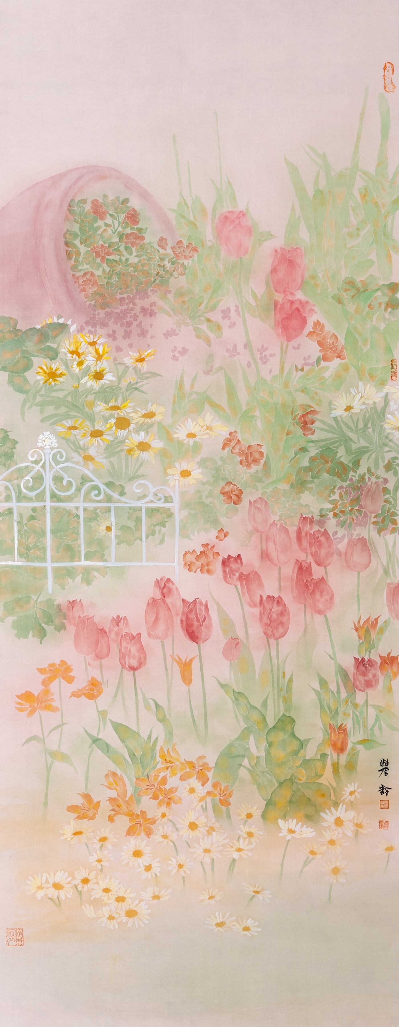 常譽齡《錦》180cmx60cm