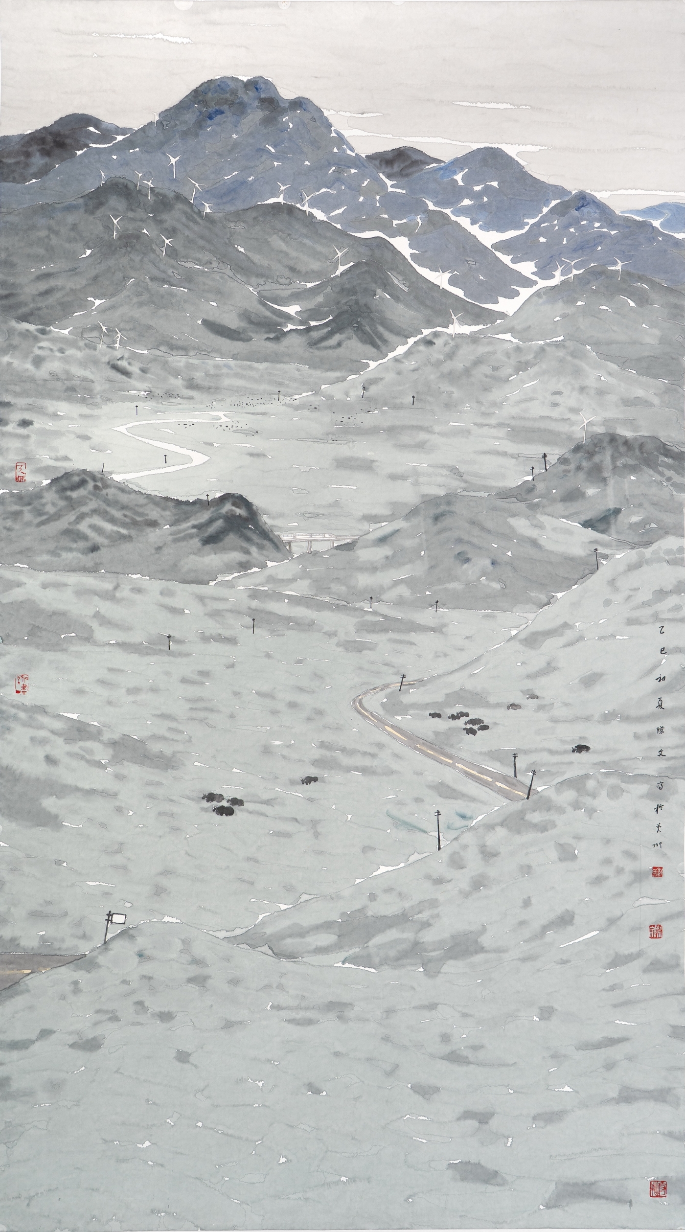 黎際文《源》180cmx96cm