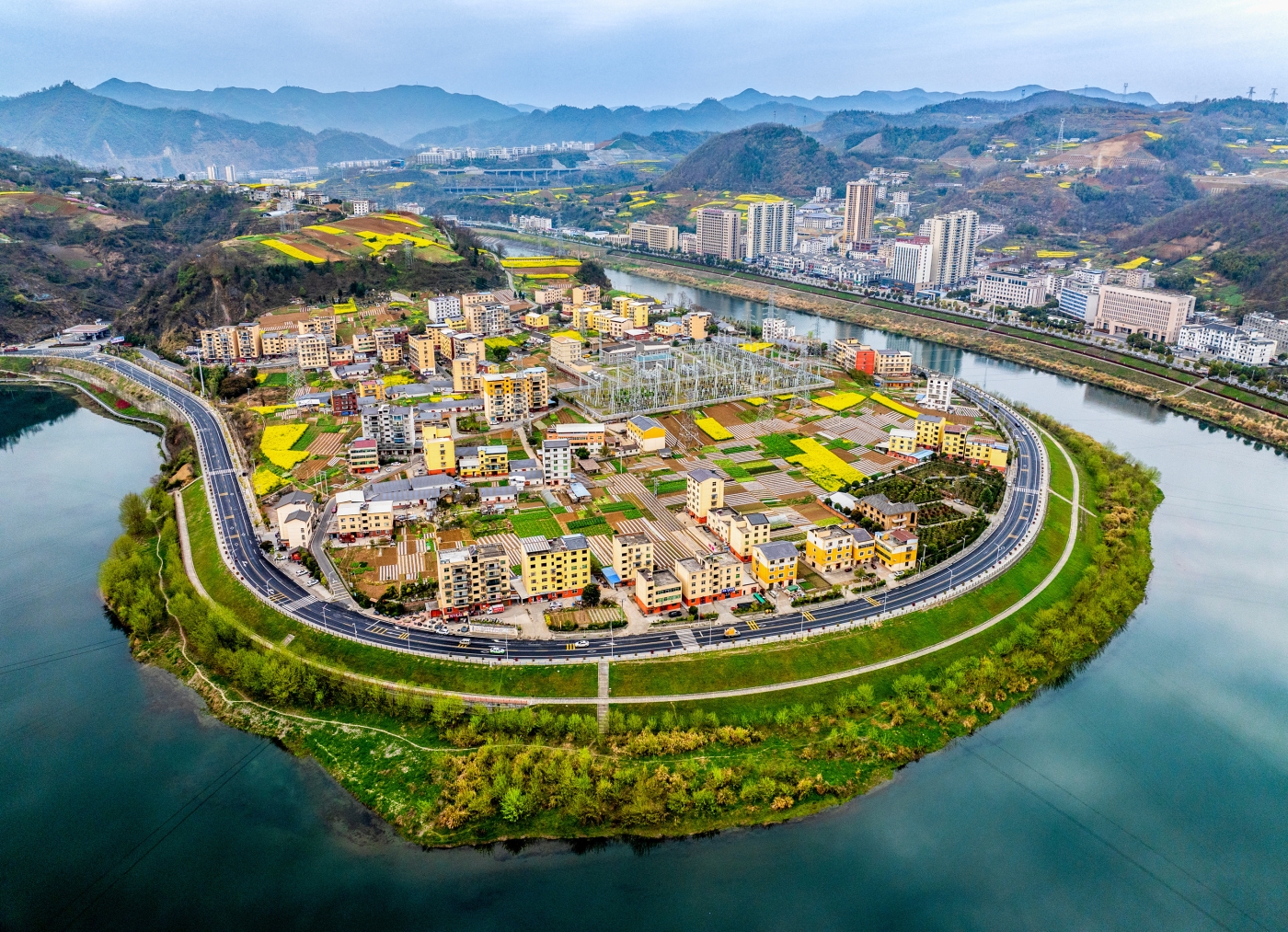 牛奪戰(zhàn)《懸鼓洲新貌》