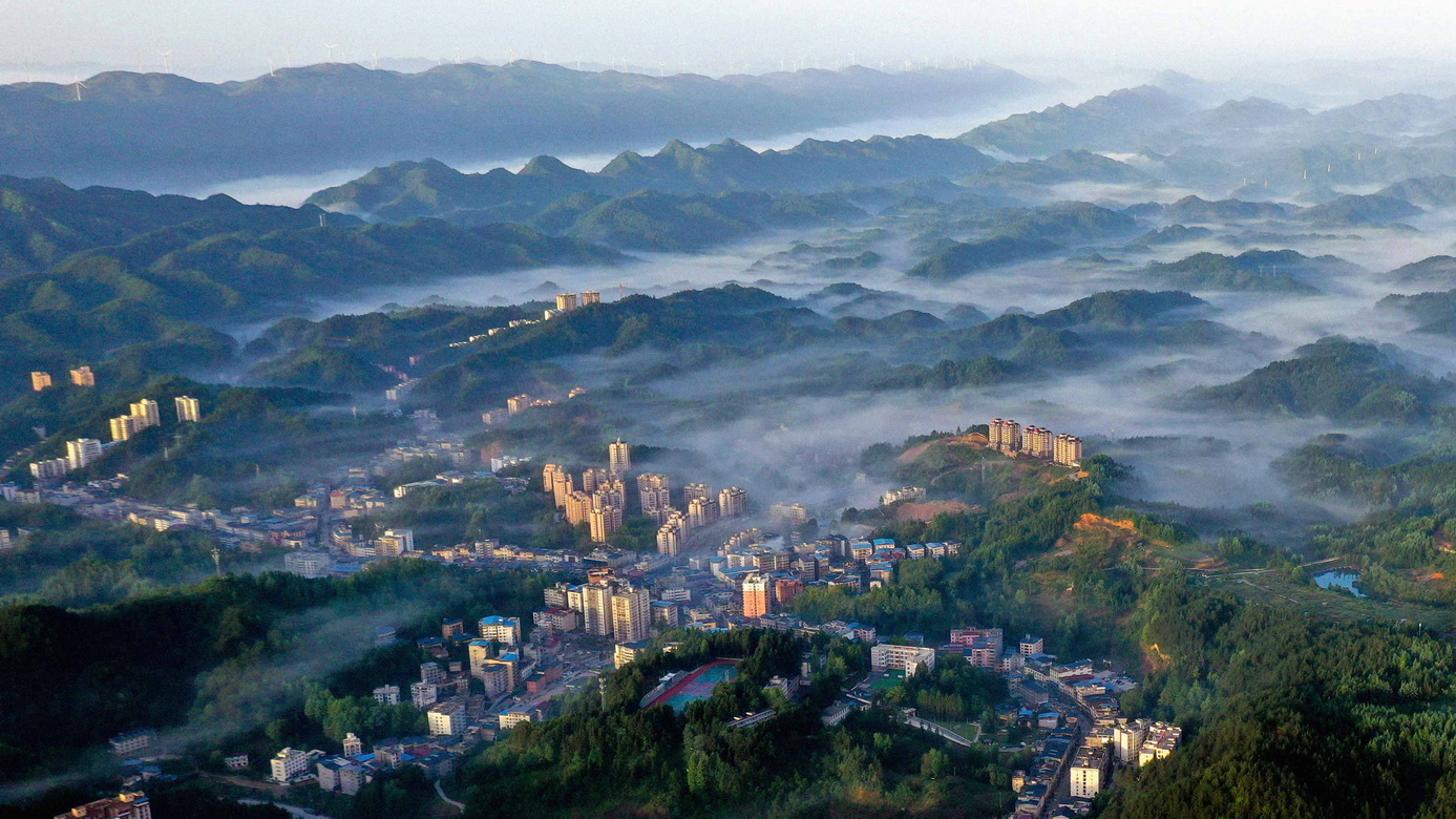 張光陸《新村新景》